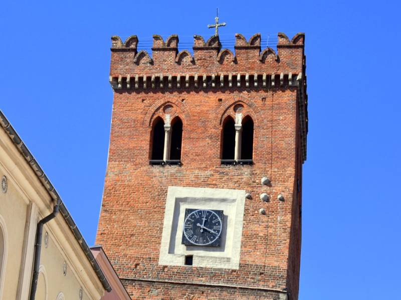 Średniowieczna Krzywa Wieża w Ząbkowicach Śląskich